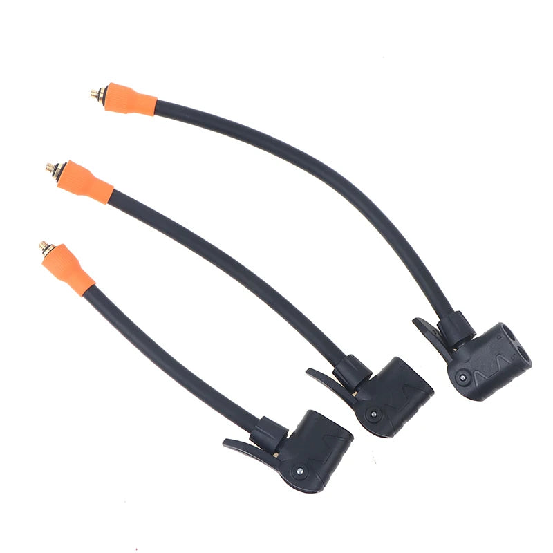 M6 Thread Locking Air Chuck With Air Tube, Standard Tire Valve Fine Thread, Suitable For M6 Thread Integrated Air Pump Oasis Select