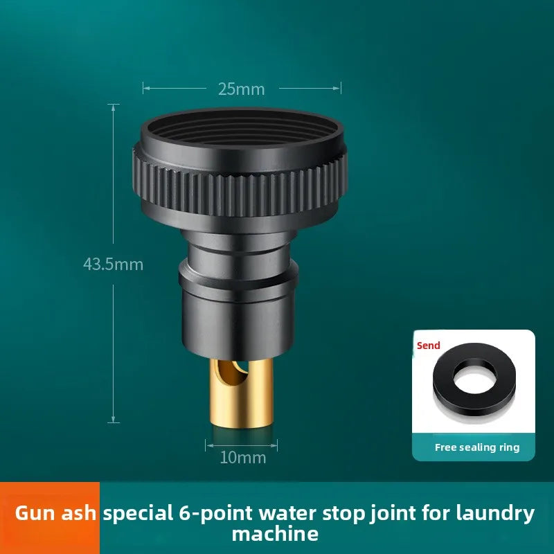 3/4" 1/2''Thread Connector Faucet Hose Tap Water Adapter Quick Connector Water Pipe Fittings Home Replacement Accessory Oasis Select N