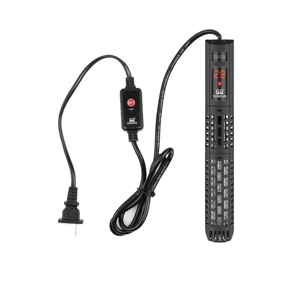 50–500W LCD Aquarium Submersible Heater | Auto Temp Control