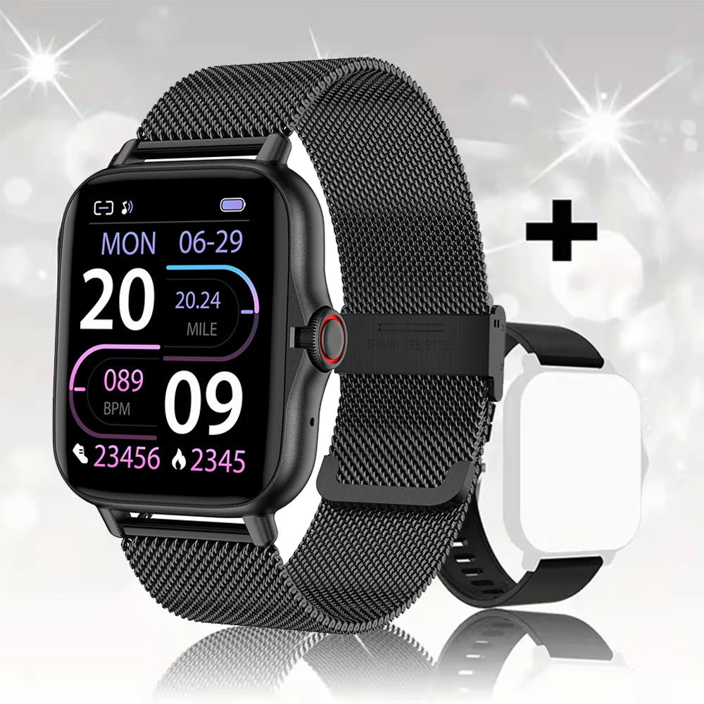 COTAUL Smart Watch 1.44" Bluetooth Call, Heart Rate & SpO2