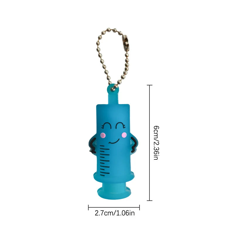 Ampoule opener keychain, syringe shaped cutter, nurse doctor ampoule opener aid, medicine bottle crusher Oasis Select
