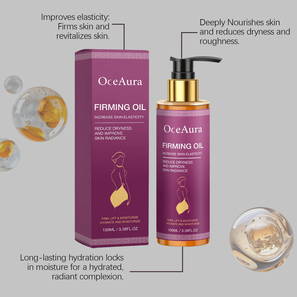 Skin Firming Oil Anti Aging Lifting Tighten Body Massage Oil Reduce Cellulite Sagging Skin Care Oasis Select