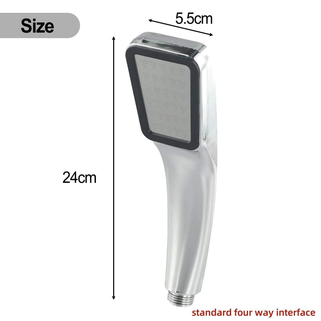 Shower Head High Pressure Water Saving Rainfall Shower Head ABS Handheld Showerhead Spray Nozzle Household Bathroom Accessories Oasis Select F China Mainland