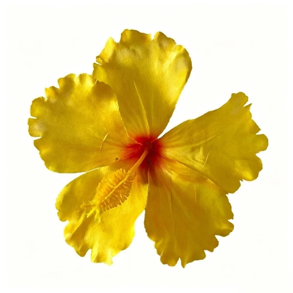 Artificial Flower Hibiscus Flower Hair Clip Do Not Hurt Hair Bohemia Style Bangs Hairpin Hearwear Summer Oasis Select 7