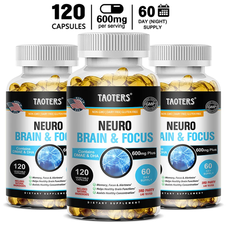 Balincer Brain & Focus Formula | Memory Booster with B Vitamins Brain Health Supplement Oasis Select