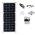 12V 30W Solar Panel Car Van Boat Caravan Trickle Portable Battery Charger Solar Charging Panel Durable Oasis Select As Shown 12V