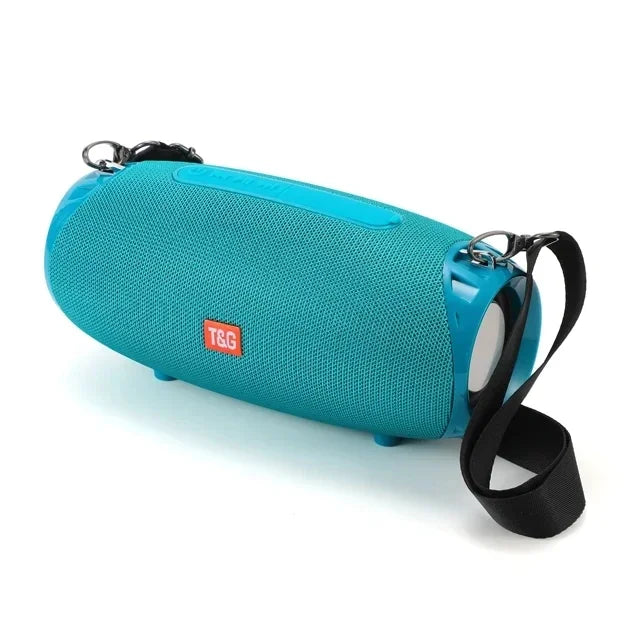 T&G Portable Bluetooth 5.3 Speaker – Waterproof, FM & Subwoofer