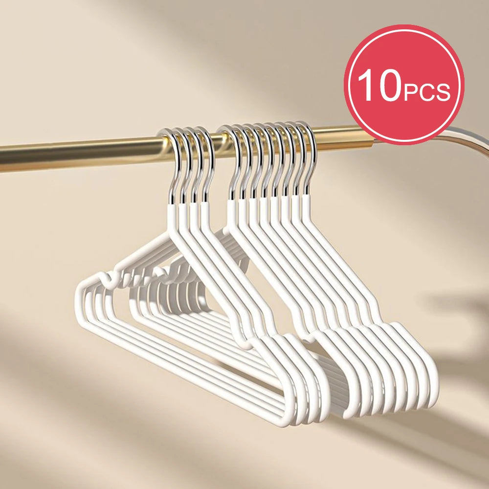 Non-Slip Stainless Steel Clothes Hangers | Space-Saving