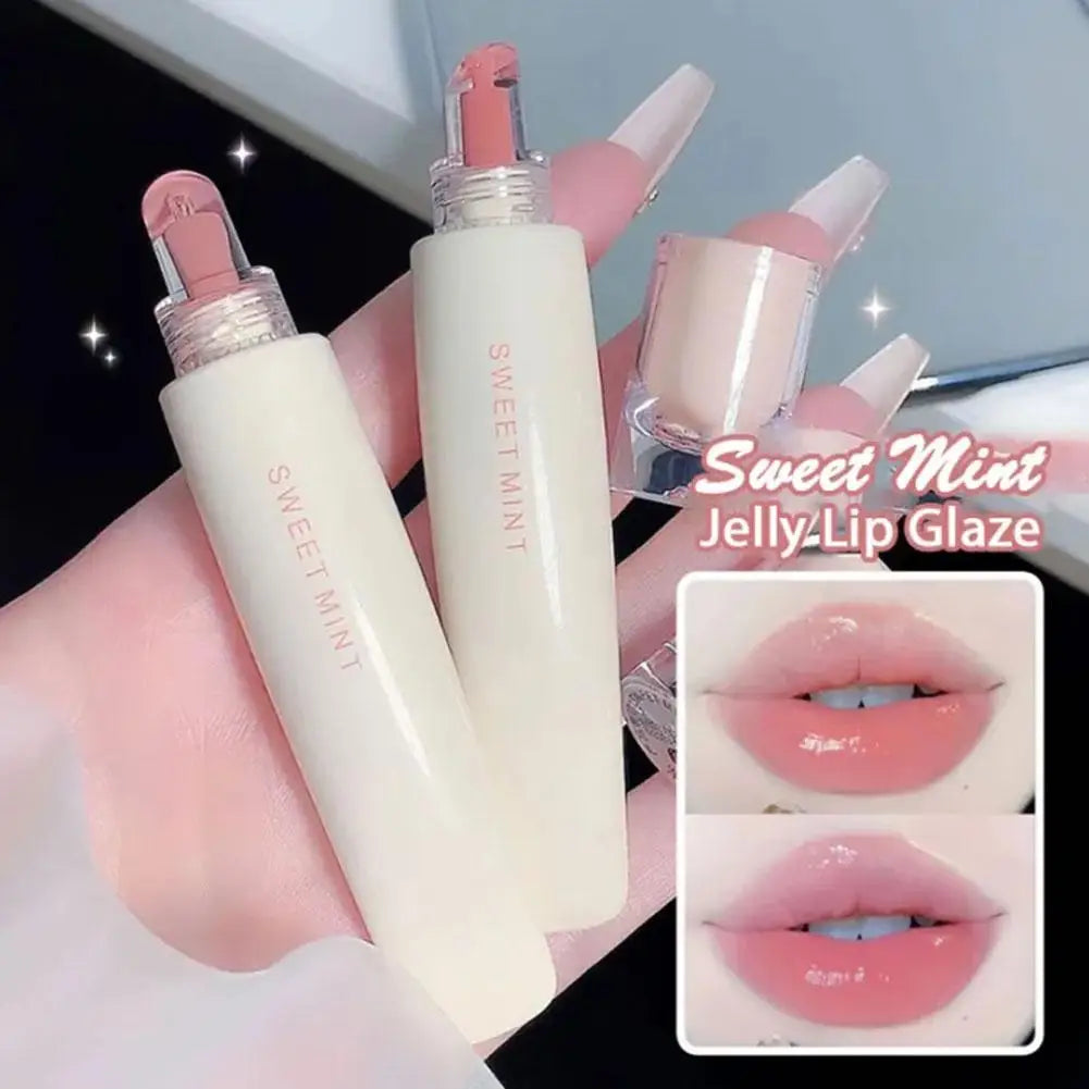 Hydrating Jelly Lip Gloss – Mirror Finish, Tinted & Plumping Tinted Lip Gloss Oasis Select