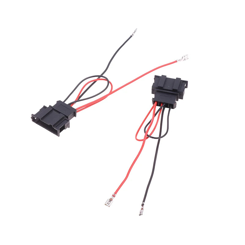 Wholesale 2Pcs Car Speaker Wire Harness Adaptor Replace Vehicle Connection Plug Cable Connector for Golf for Seat for Passat Oasis Select