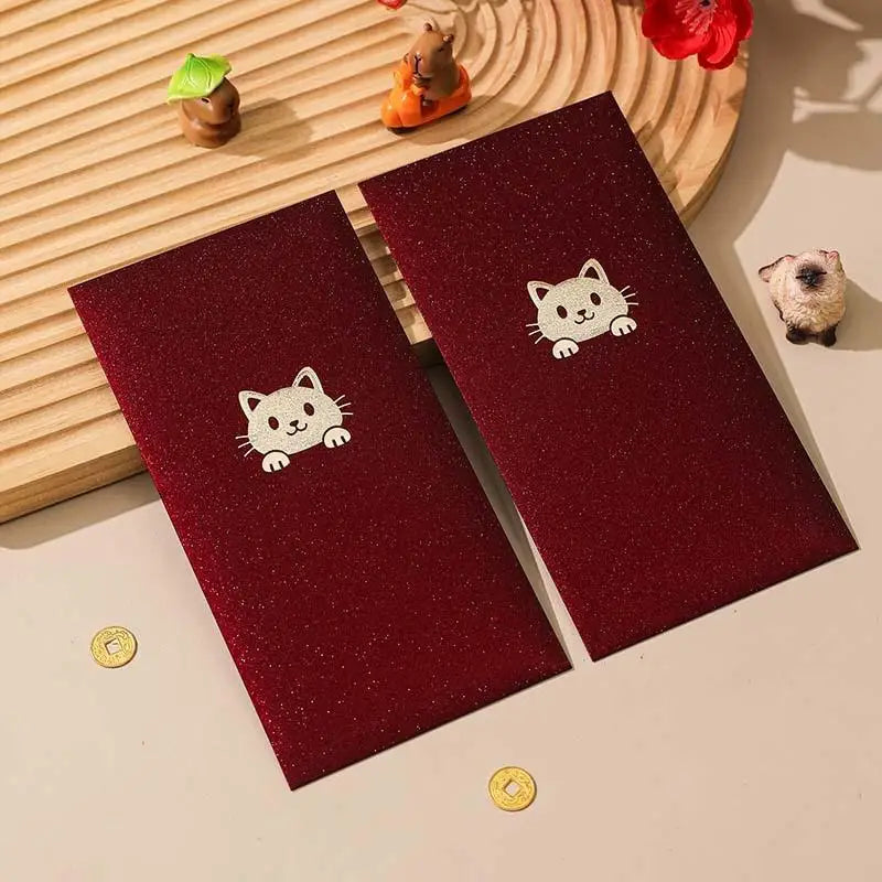 6Pcs Happy Birthday Red Envelope Hot Stamping Creative Red Pocket Red Pocket For Lucky Money Birthday Wedding Red Gift Envelopes Oasis Select A12