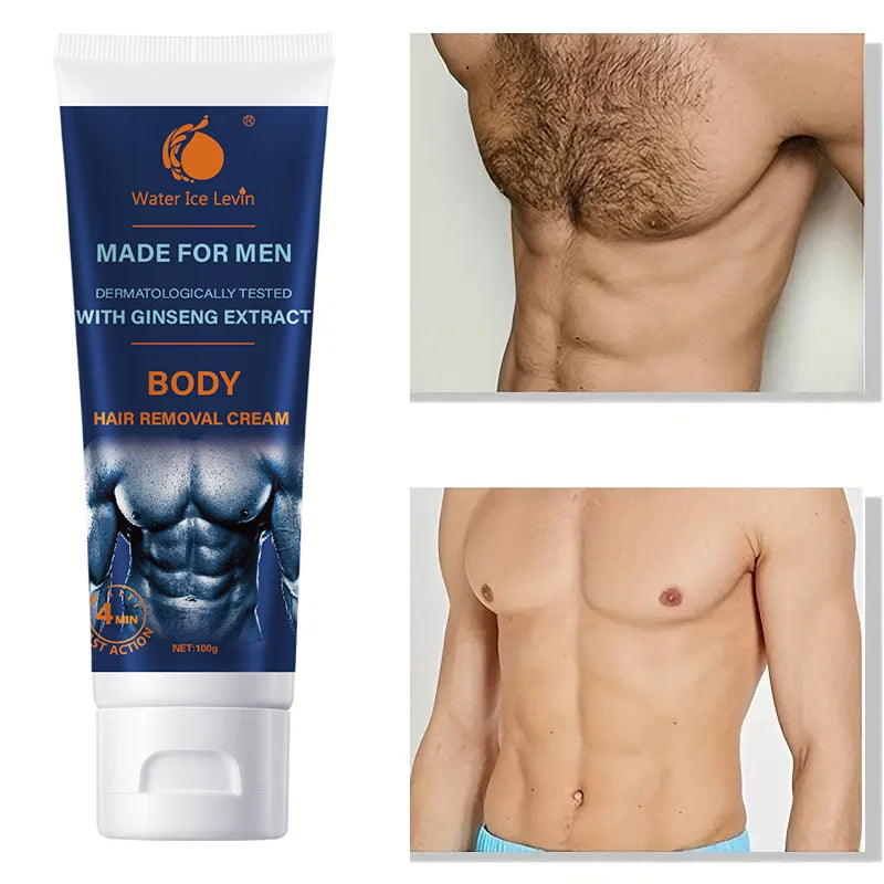Water Ice Levin Hair Removal Cream – Painless Intimate Areas Hair Removal Cream Oasis Select