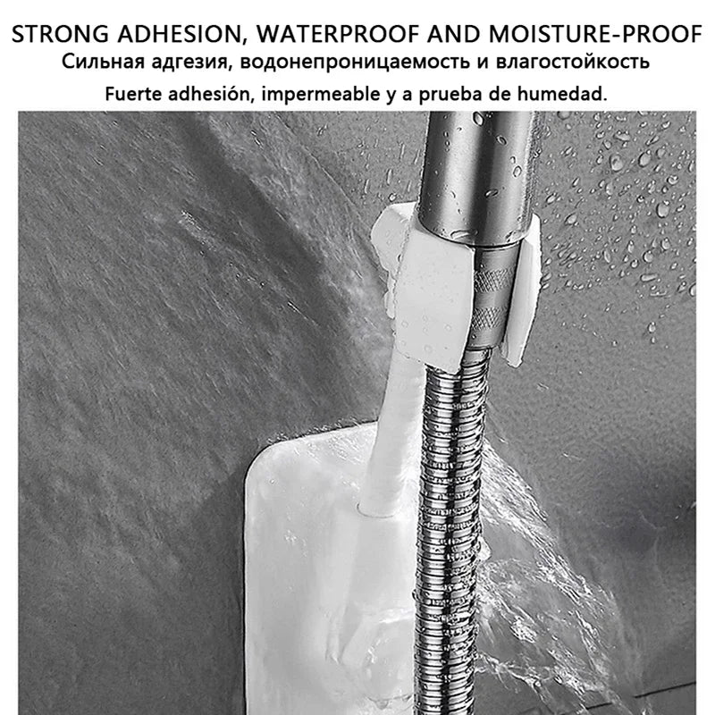 360° Adjustable Shower Head Holder | Wall Mount Bracket Shower Head Bracket Oasis Select