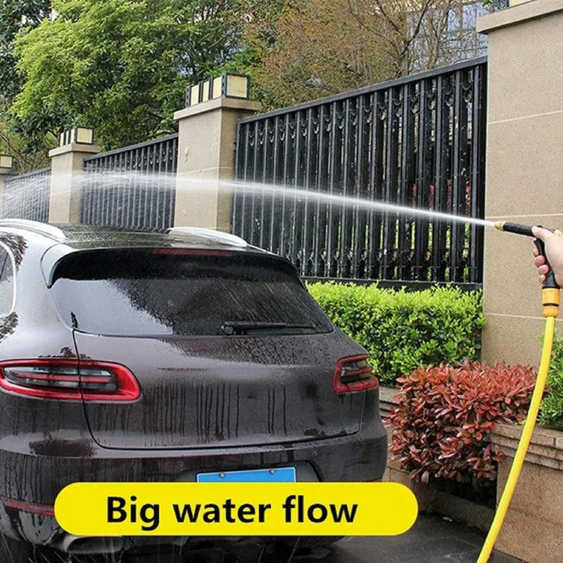 Automobile High-pressure Car Wash Water Gun New Copper-plated Nozzle Thickened Long Rod Family Car Dual-purpose Tool Oasis Select