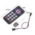 HX1838 Infrared IR Wireless Remote Control Module Kit DIY Kit Ultra-thin Wireless IR Receiver Module For Arduino Oasis Select 1PC
