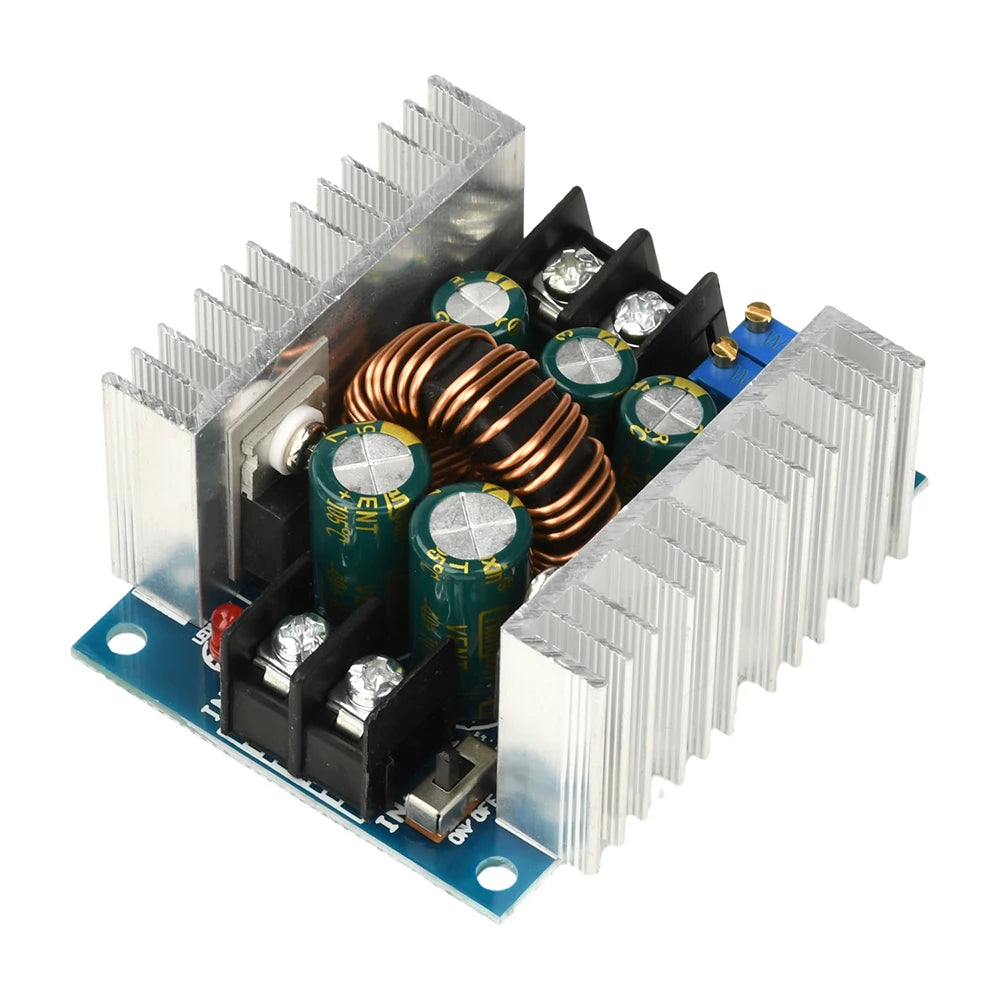300W 20A DC-DC Buck Converter Step Down Module Constant Current LED Driver Power Step Down Voltage Module Electrolytic Capacitor Oasis Select Default Title