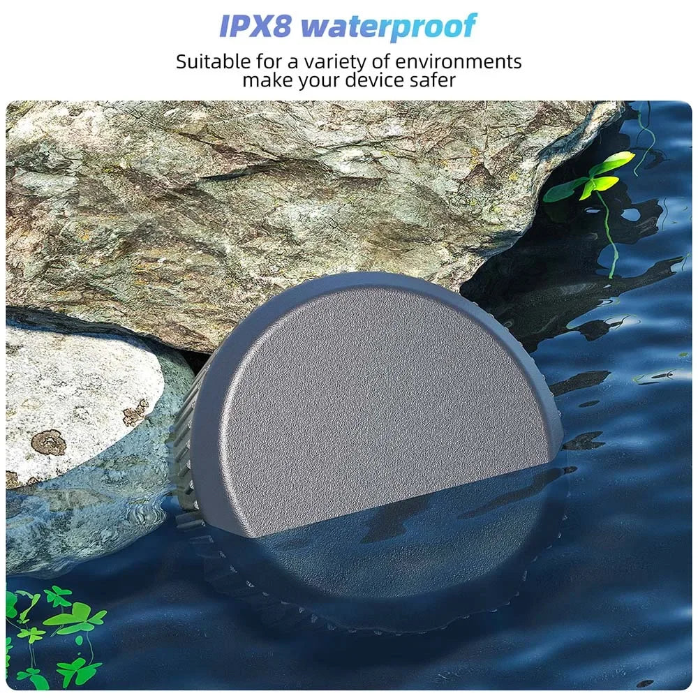 IP68 Waterproof AirTag Case – Shockproof Cover for Pet, Keys & Bike GPS Tracker Case Oasis Select