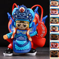 Sichuan Opera Face Changing doll Sichuan Opera facial makeup frosted face changing doll Chinese style handicraft opera doll Oasis Select 2-Six face