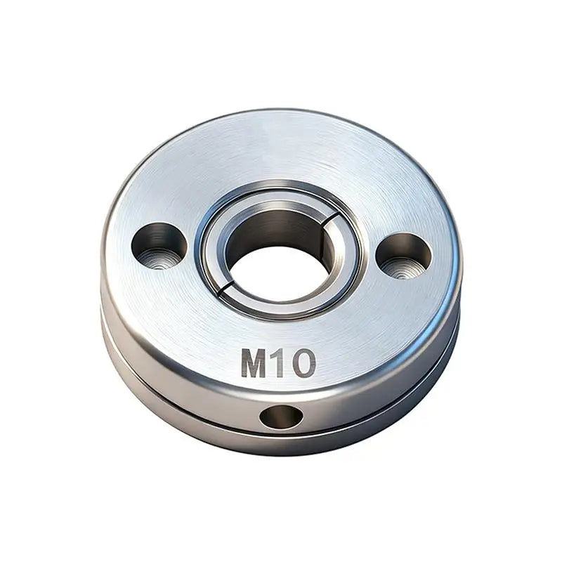 1pcs Flange Nut Thickened Anti Lock Angle Grinder Flange Plate for 100mm M10 High Hardness Clamp Removal Tool for Grinder Oasis Select