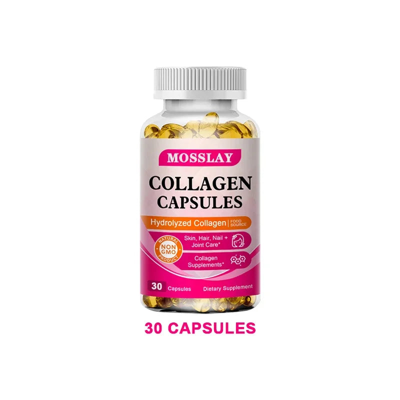 Collagen Capsules with Hyaluronic Acid & Vitamin C | Xemenry