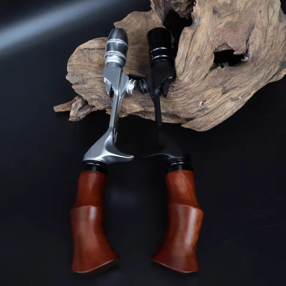 Makou white trout sinking handle CNC precision machining solid wood curved handle locking handle Oasis Select