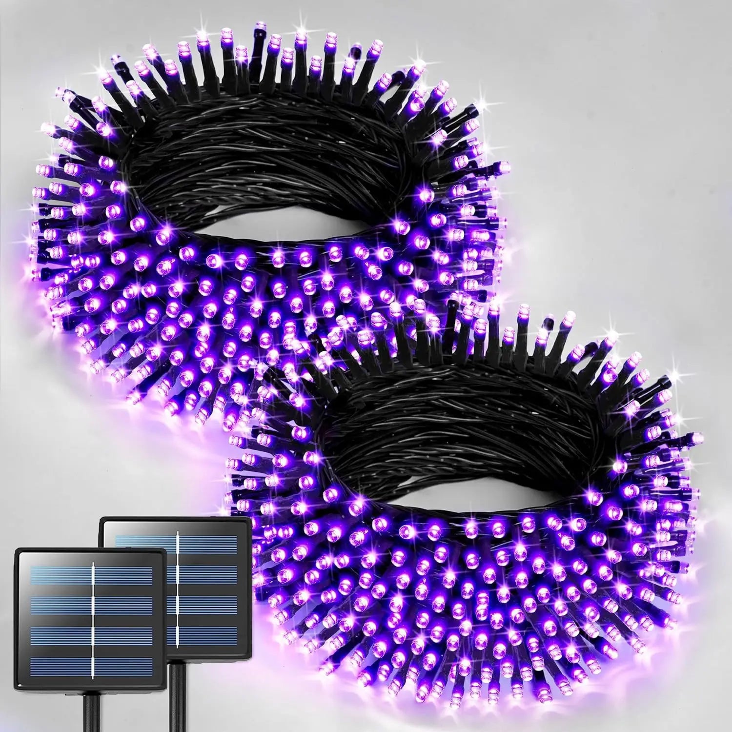 Outdoor Solar Light String Christmas Day Courtyard Decoration Starry Sky Independence Day Halloween Lights Oasis Select Solar 5m 20 light 4