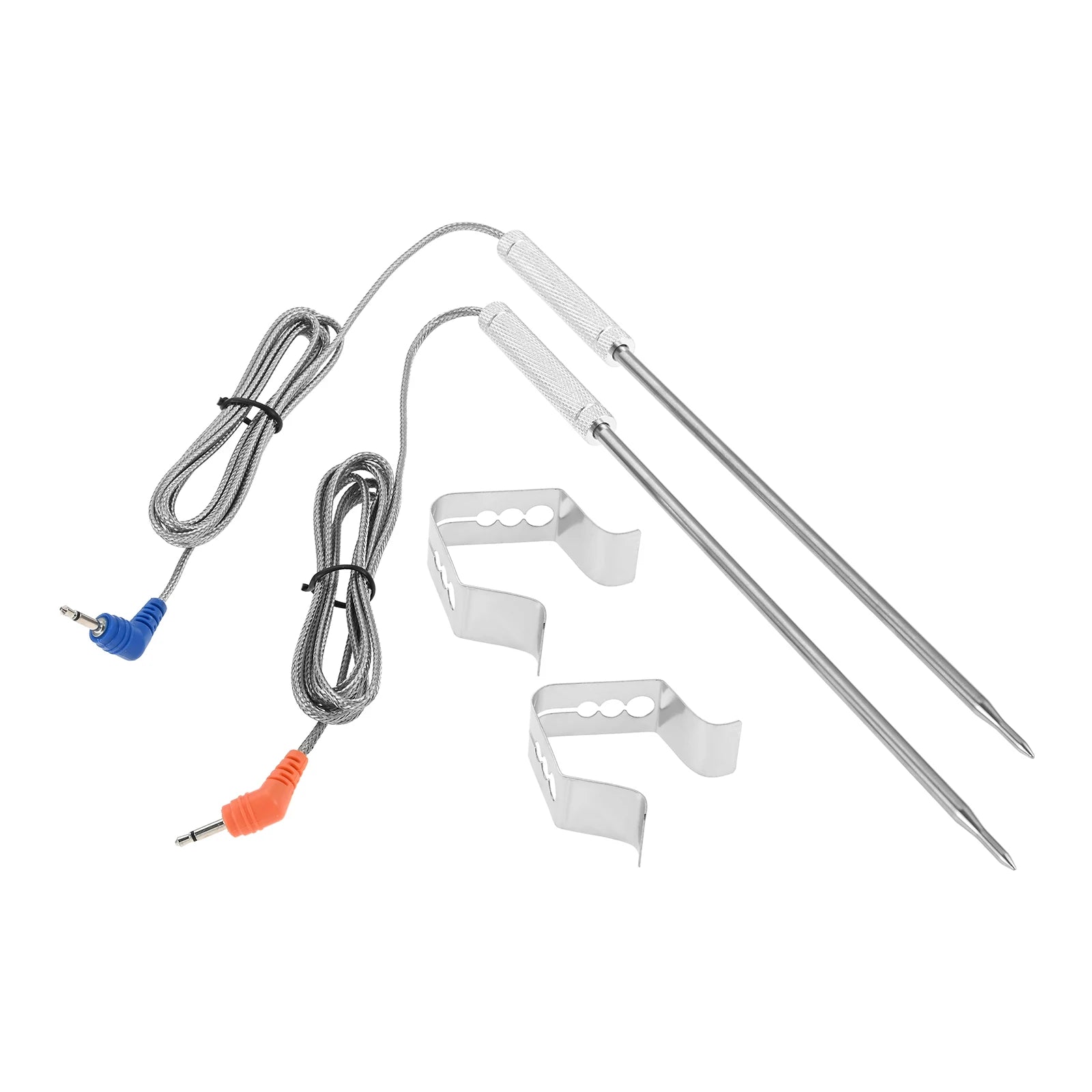 Temperature Detection Range 0°C To 300°C Food-grade Long Temperature Probe Replaced with 42-inch Braided Steel Mesh Probe Wire Oasis Select