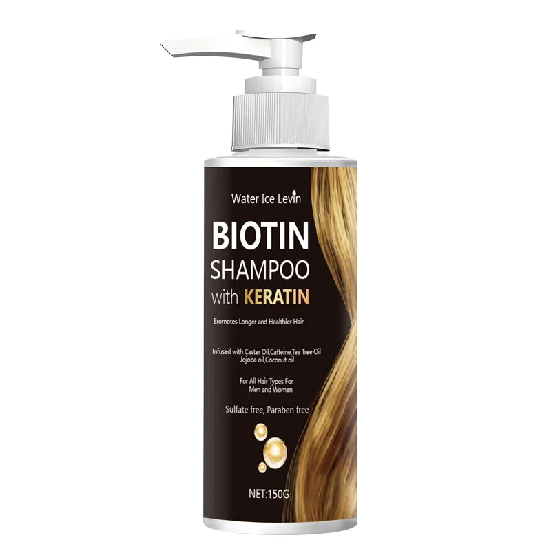 Biotin Keratin Shampoo – Jojoba & Coconut Oil, All Hair Types Biotin Keratin Shampoo Oasis Select Nourishing