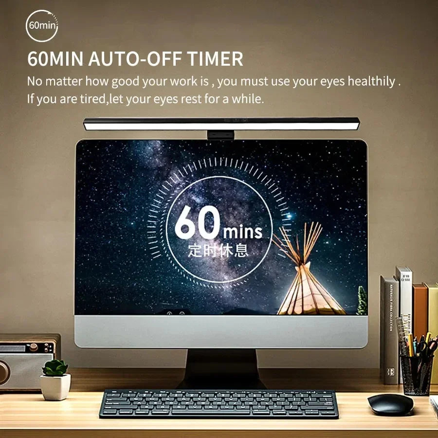 GGBEE USB LED Monitor Light Bar – Dimmable Desk Lamp 33/50CM Monitor Light Bar Oasis Select