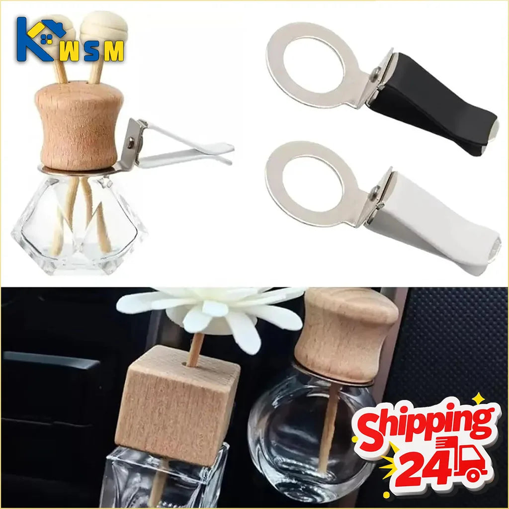 1-60PCS Car Air Vent Perfume Clip 360° Rotatable Air Vent Fragrance Diffuser DIY Car Accessories Interior Decoration Oasis Select