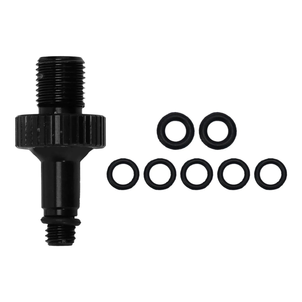 Bicycle Rear Shock Air Pump Valve Adapter Tool Rear Shock Air Pump Valve Adapter Tool Black Red Pressure Reducer Oasis Select