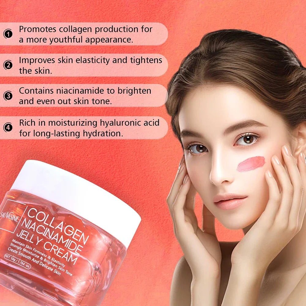 Collagen Jelly Cream – Niacinamide & Hyaluronic Acid | 50g