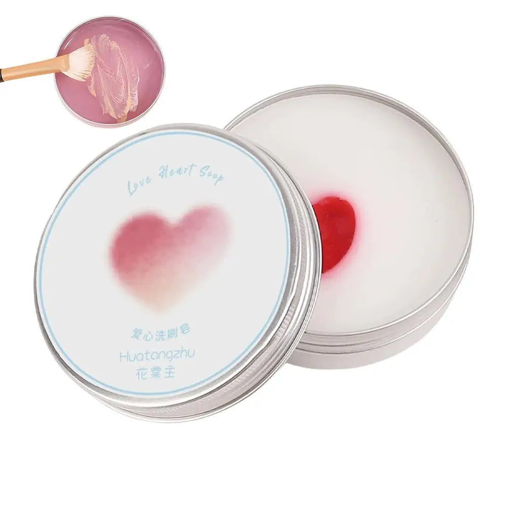 Makeup Brush Cleaner Soap Suit for Synthetic & Natural Makeup Brushes & Sponges Deeply Cleans Makeup Brush Cleaner Oasis Select Pink CN