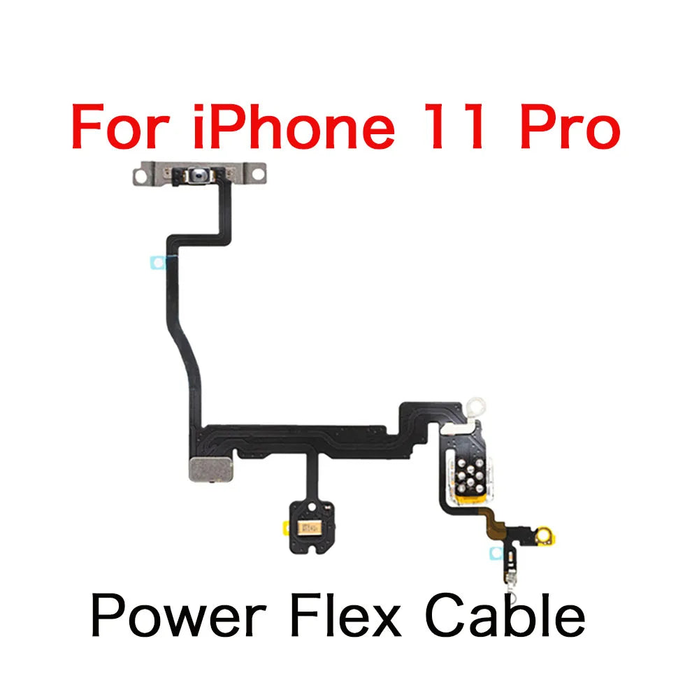 Power Volume Silent Flex Cable iPhone X XR XS 11 Pro Max