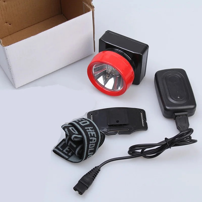 SHINEKNOT Waterproof LED Headlamp – Fishing, Diving & Mining