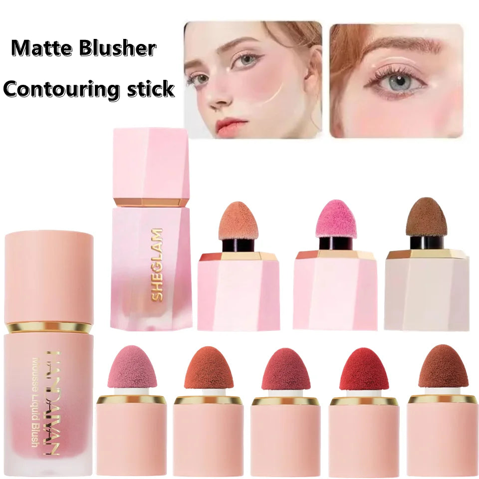 Handaiyan Matte Liquid Blush & Contour Stick – 6 Shades Liquid Blush Stick Oasis Select