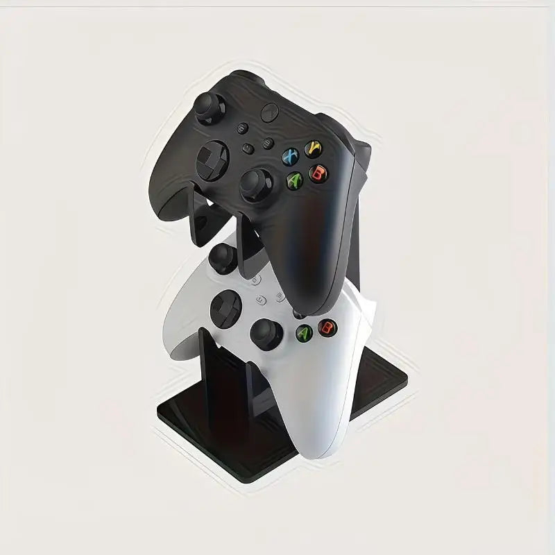 Dual-layer Game Controller Storage Holder Non-slip Desktop Stand for Wireless Series X Switch Controllers Oasis Select