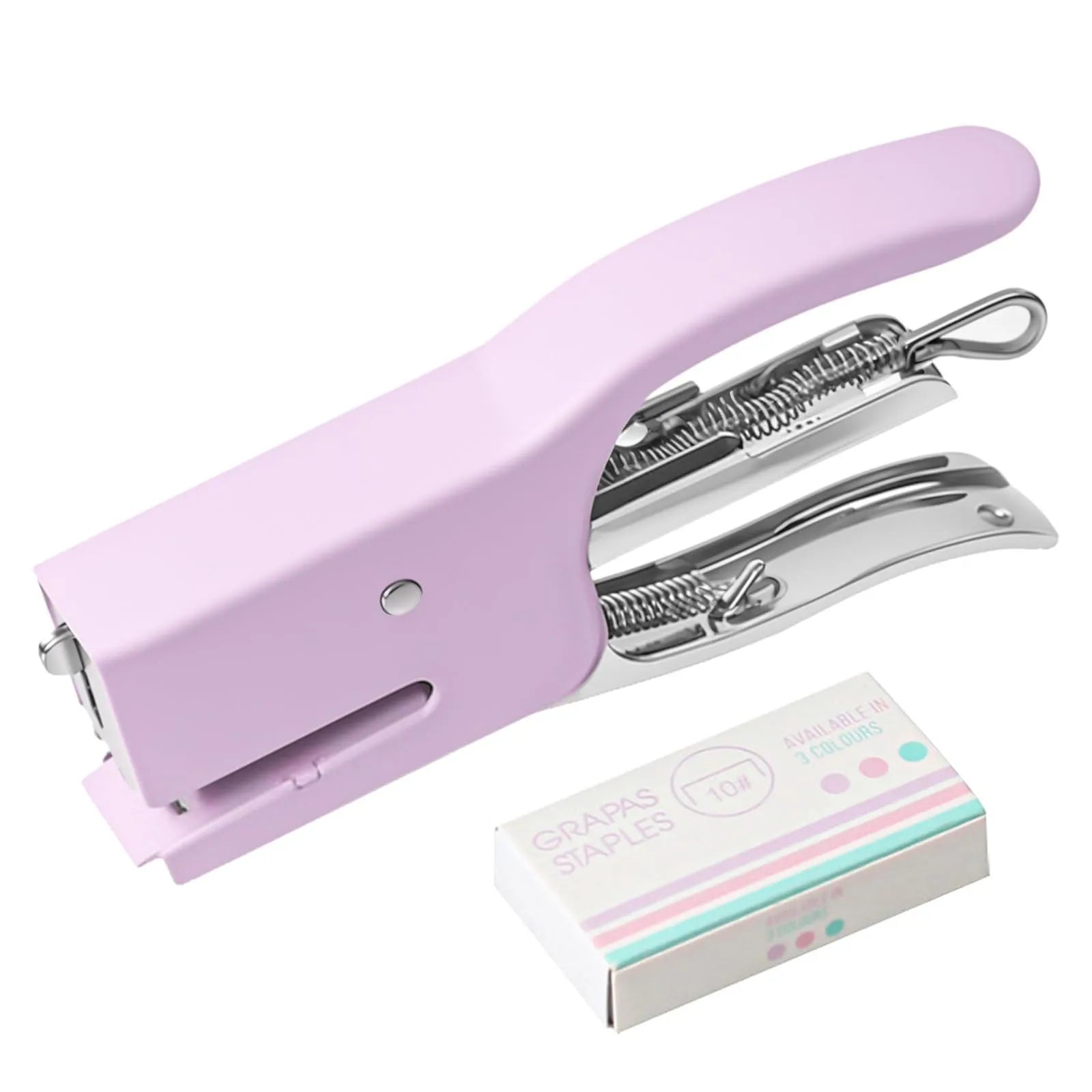 Mini No.10 Metal Hand-Held Stapler – Office, Crafts & Gift Wrap Mini Hand Stapler Oasis Select Purple