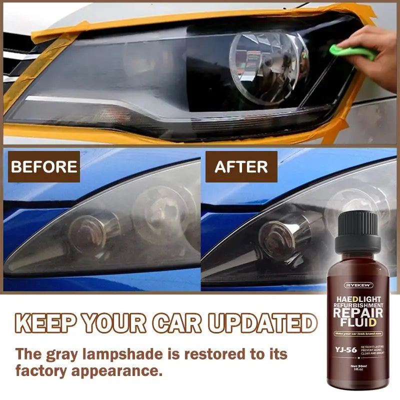 Car Headlight Refurbishing Liquid Headlight Removal Yellowing Removal Headlight Cover Crack Cleaning Agent Polishing Oasis Select