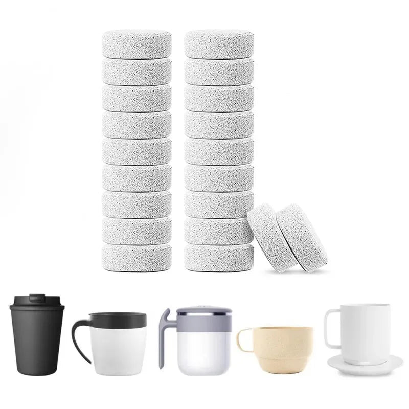10/30/60pcs Coffee Machine Cleaning Tablets Coffee Machine Descaling Agent For Household Cleaning Coffee Machine Scale Cleaning Oasis Select