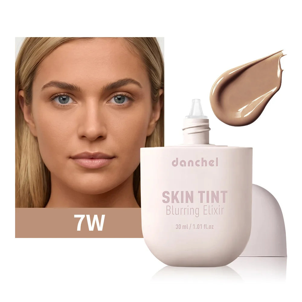 Skin Tint Blurring Elixir Foundation 24 Colors Concealer Blur Pores Fine Lines Long Lasting Hydrating Makeup For All Skin Tone Oasis Select 16 7W