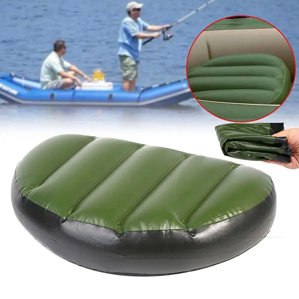 Portable PVC Inflatable Seat Air Cushion Mat Waterproof Inflatable Fishing Boat Cushion Oasis Select