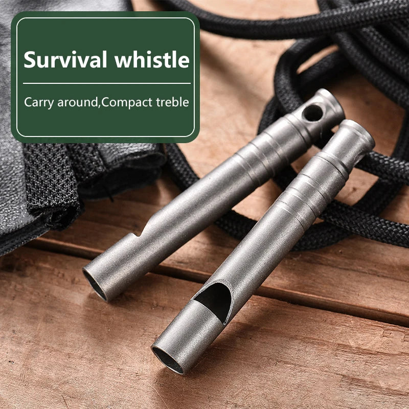 Outdoor Emergency Whistle Multifunction Survival Training Whistle Camping Hiking Survival Sports Anti Lose Whistle Oasis Select
