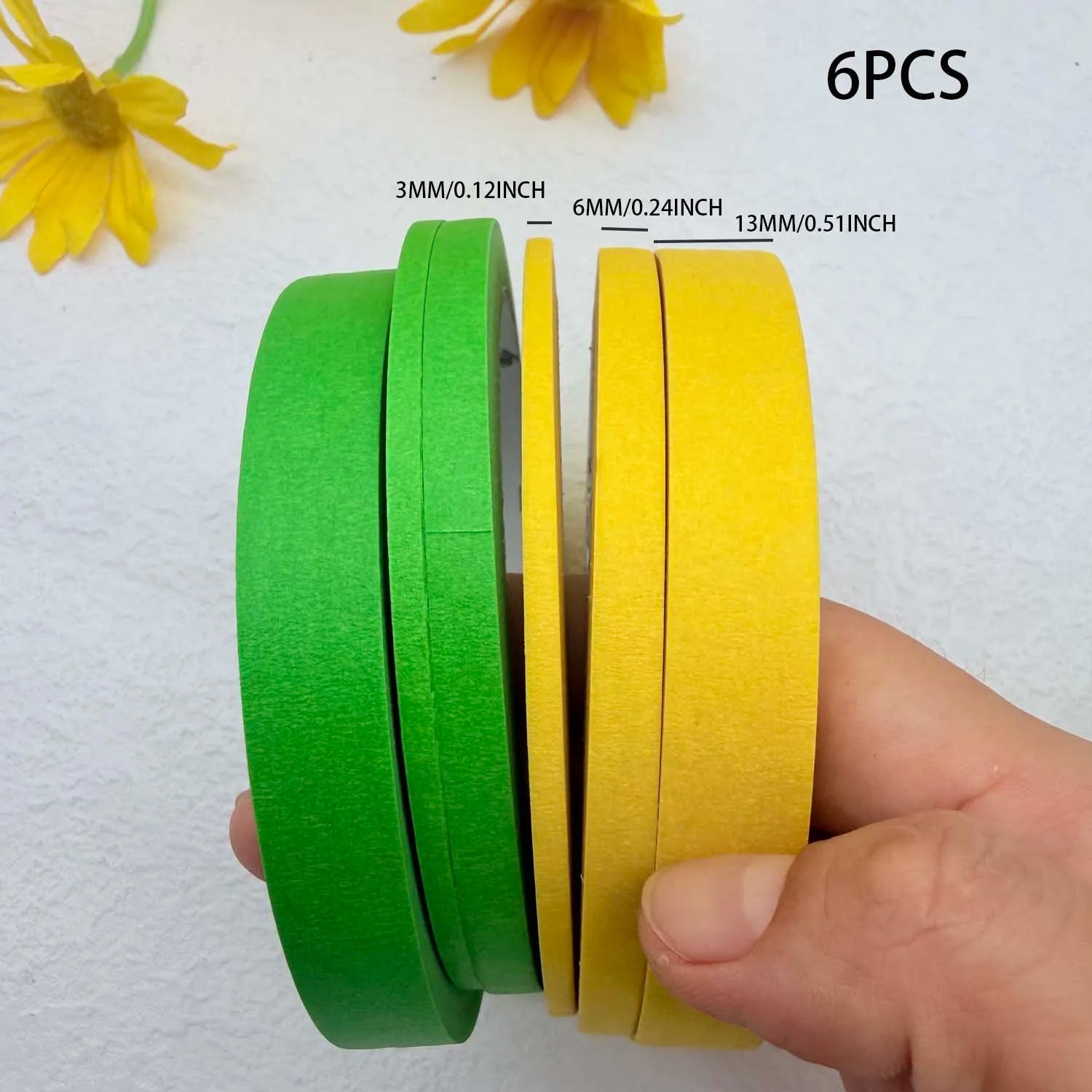 8mm Masking Tape – Car Paint, Walls, DIY Crafts & Labeling