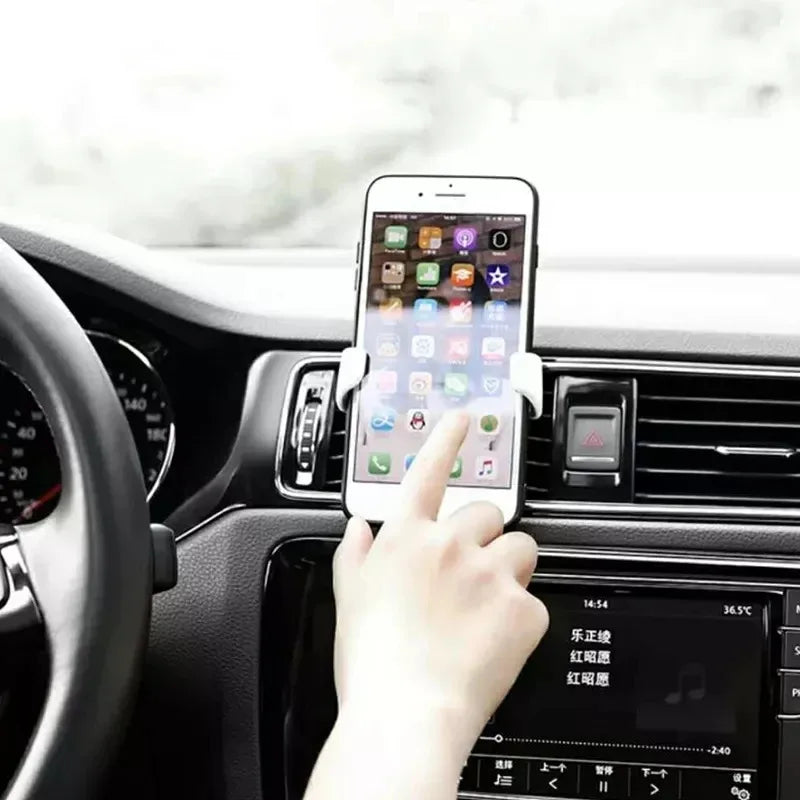 1/2/3/4pcs Car Phone Holder Bracket Gravity Mobile Mount Cellphone Stand Accessories For IPhone For Samsung For Huawei Stand Oasis Select