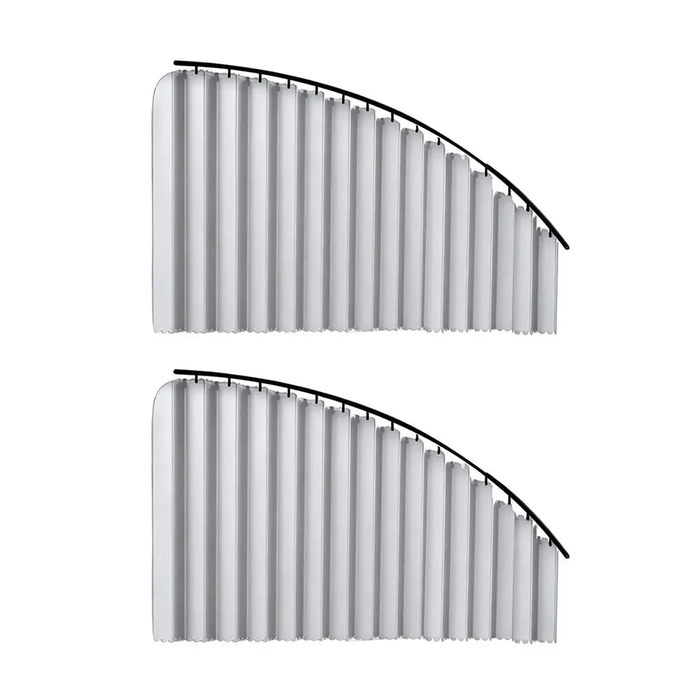 2/4Pcs Car Side Window Sun Shade, Automatic Telescopic Curtain, Foldable Heat Shield, UV Blocking Privacy for Sedan SUV Oasis Select Gray Front 2Pcs