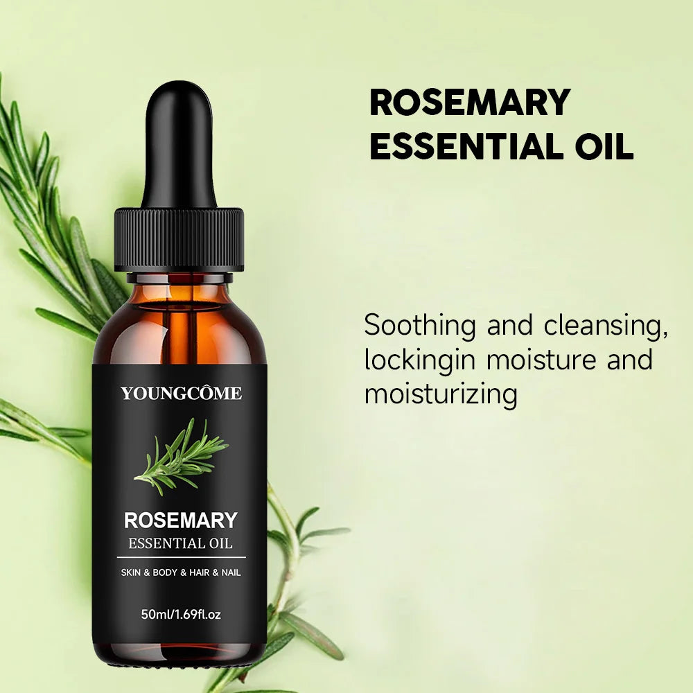 Rosemary Essential Oil Scalp Serum – Hair Growth & Anti-Frizz