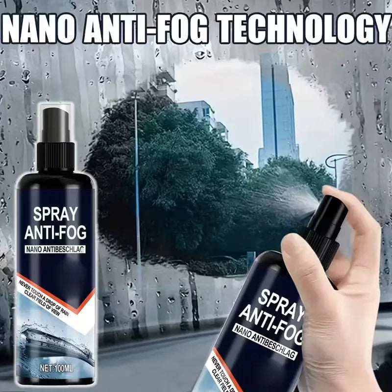 Anti-Fog & Rain Repellent Spray for Car Windshields | 100ml