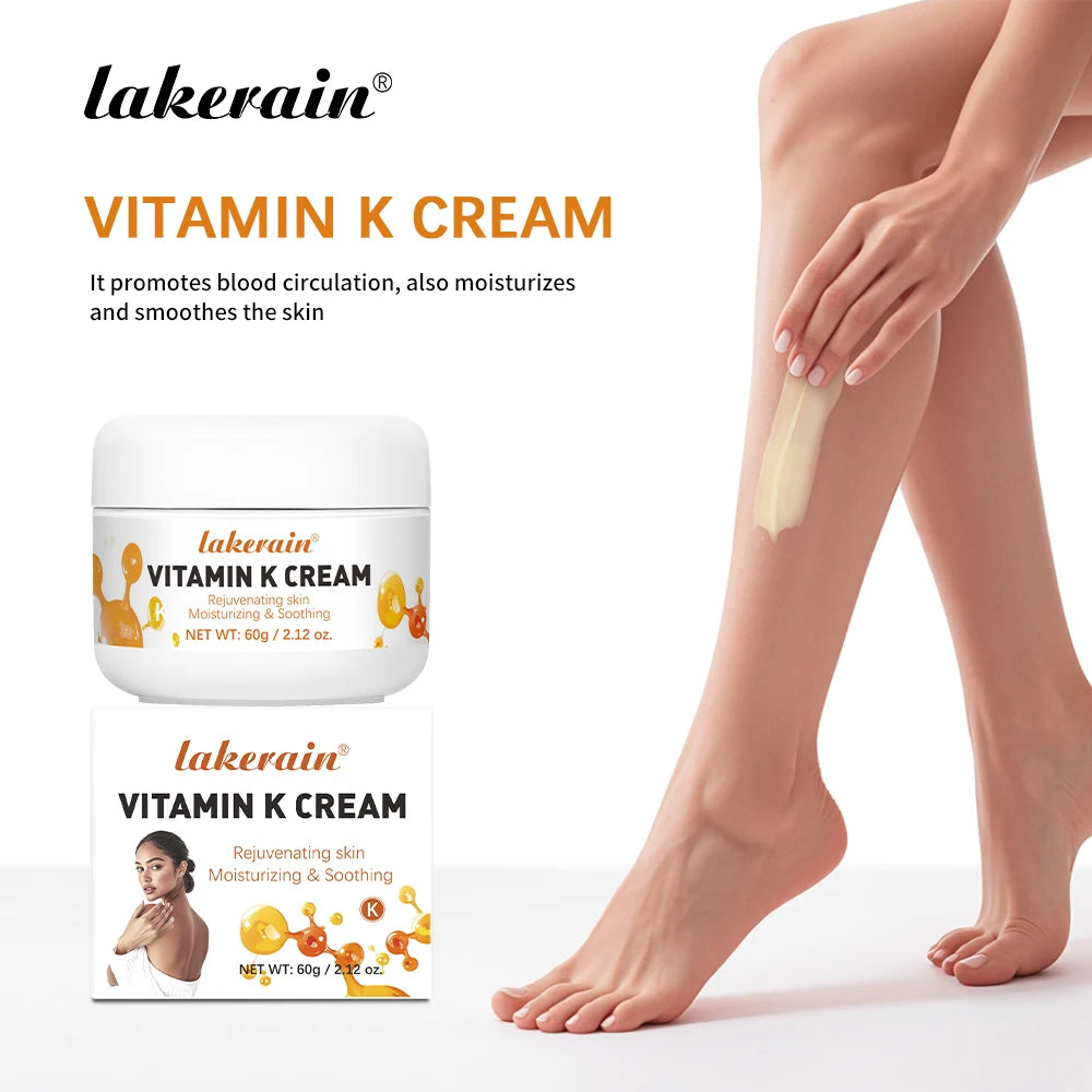 Vitamin K Cream Anti-aging And Wrinkle Removal Varicose Vein Relief Cream Massage Care Relieve Leg Soreness Swelling Ointment Oasis Select