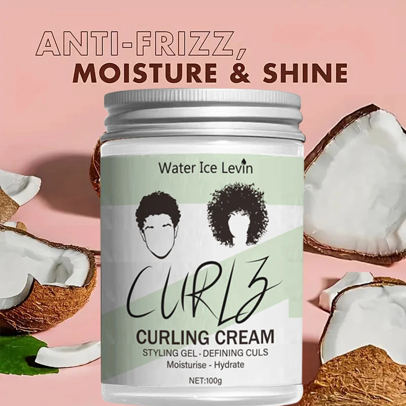 Curly Hair Styling Cream – Moisturizing, Hydrating & Shine Hair Styling Cream Oasis Select